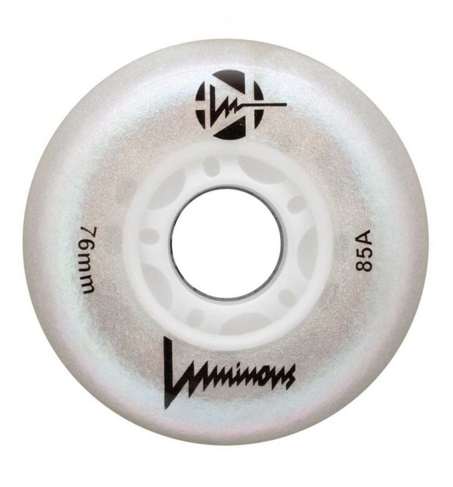 LUMINOUS - LED WHEEL - 76mm/85A - WHITE PEARL