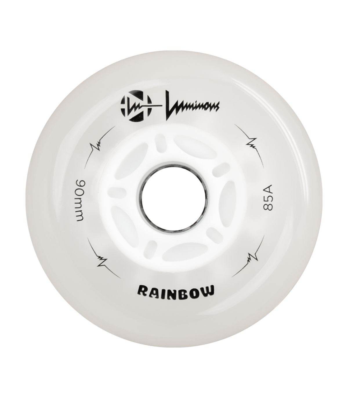 LUMINOUS - LED WHEELS - 80mm/85A - RAINBOW - x4