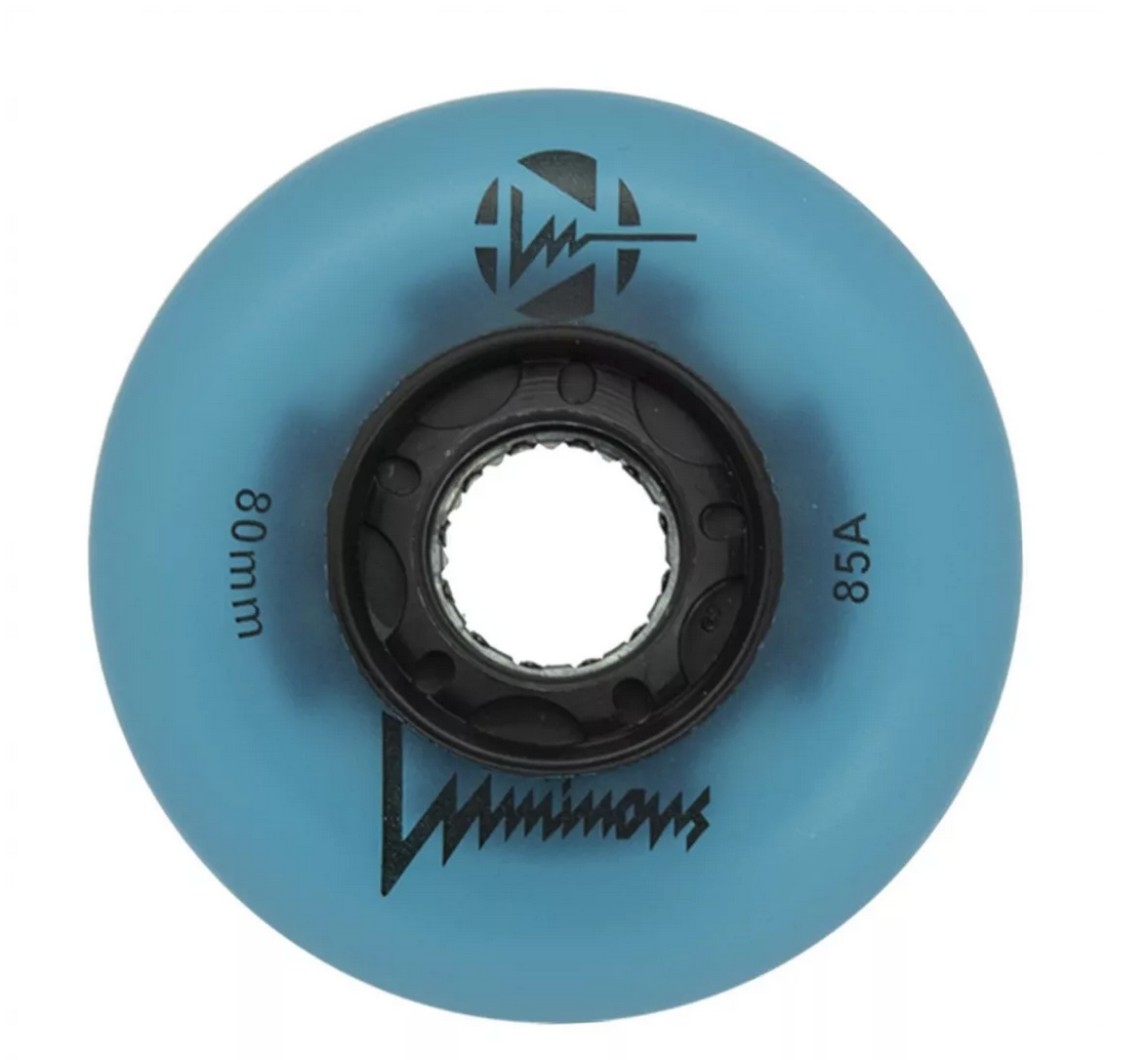 LUMINOUS - LED WHEELS - BLUE GLOW - 80mm/85A
