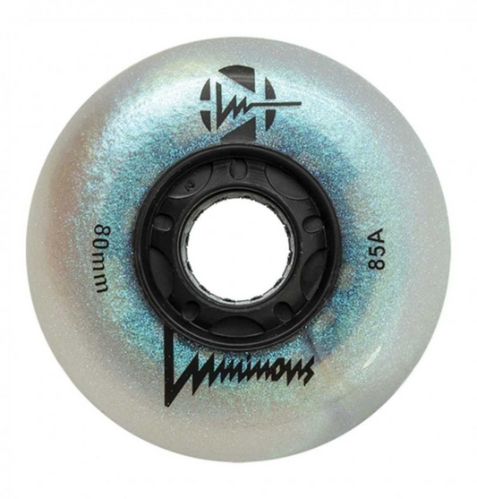 LUMINOUS - LED WHEELS - 76mm/85A - BLACK PEARL