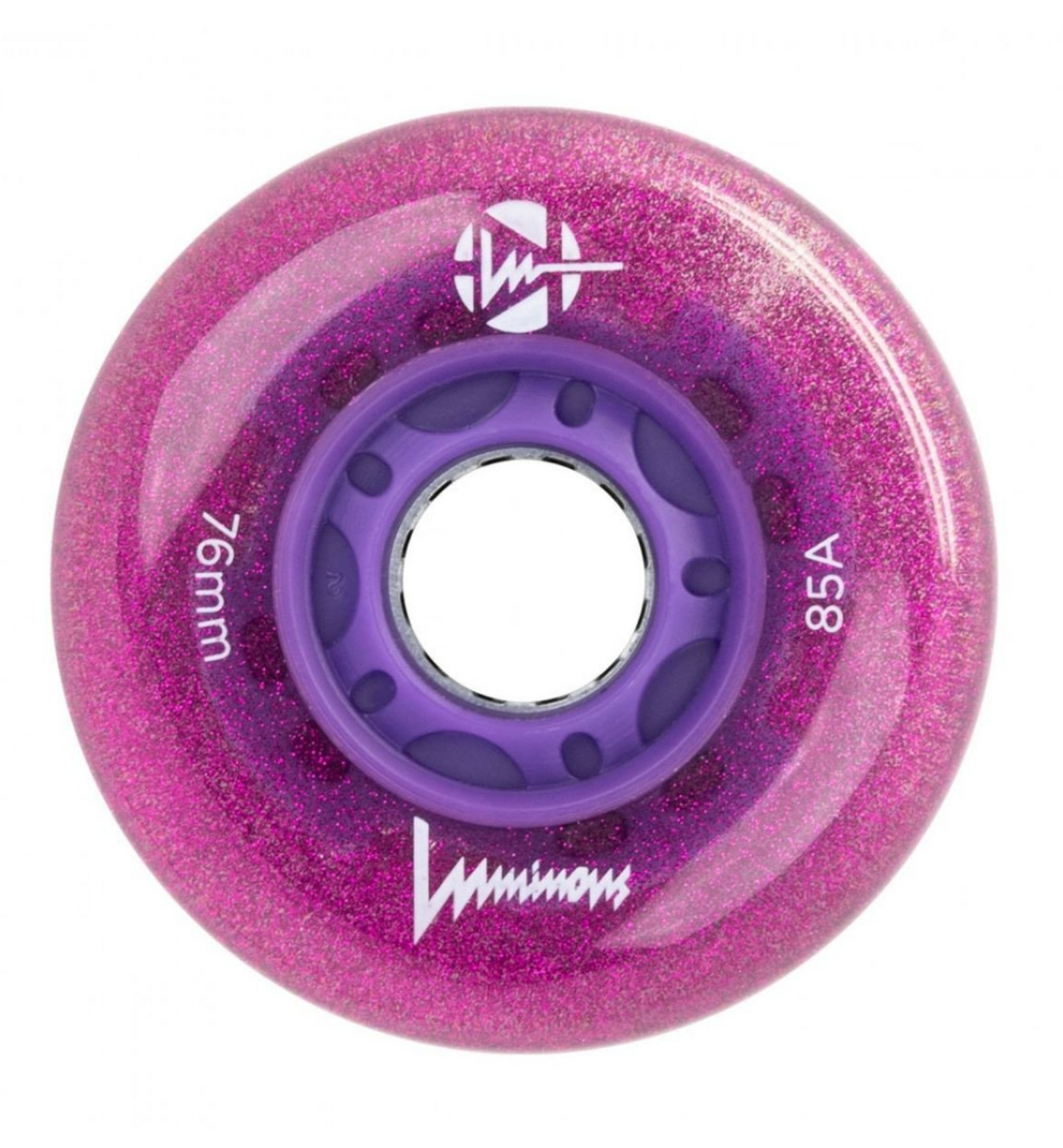 LUMINOUS - LED WHEEL - 76mm/85A - PURPLE HAZE