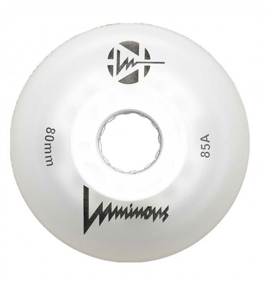 LUMINOUS - LED WHEEL - WHITE - 76mm/85A