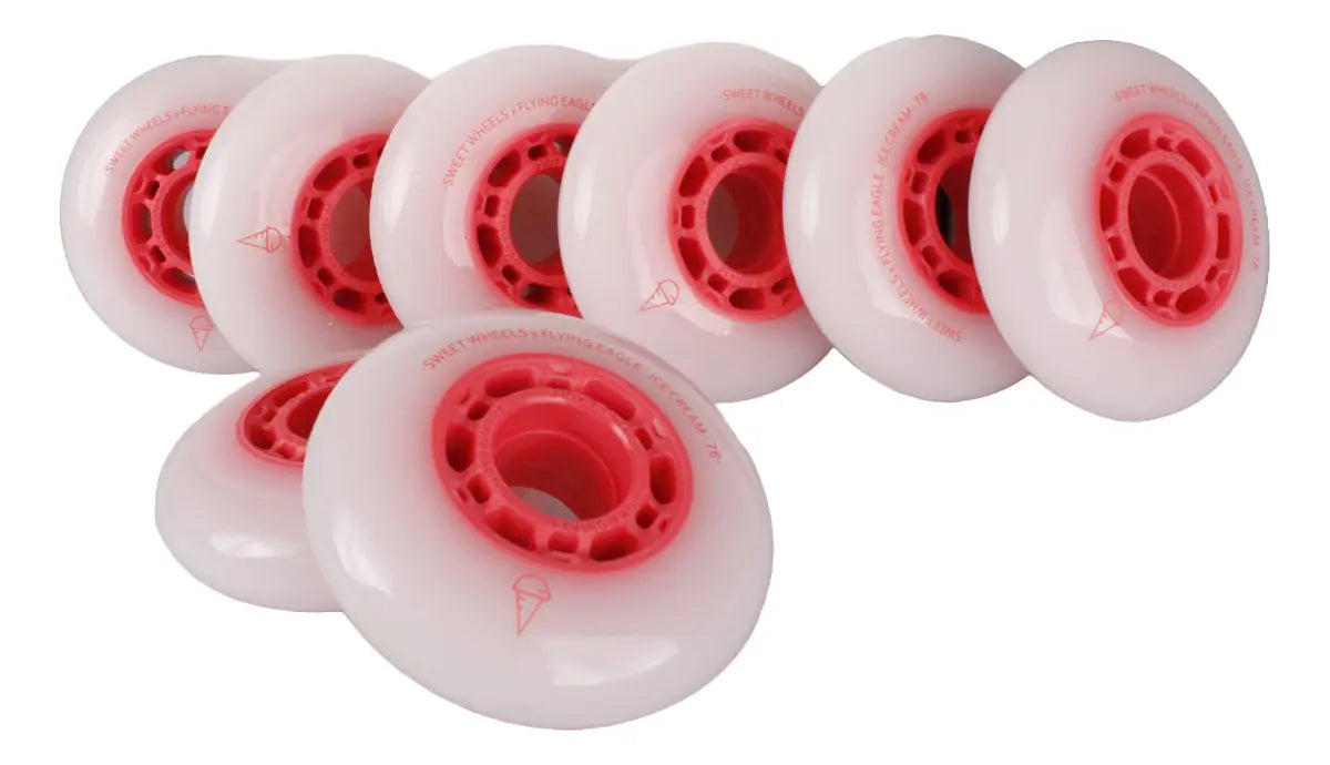 Ice Cream Set DE 8 Pzas - Strawberry