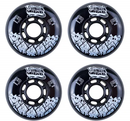 STREET INVADERS WHEEL 80/84A BLACK