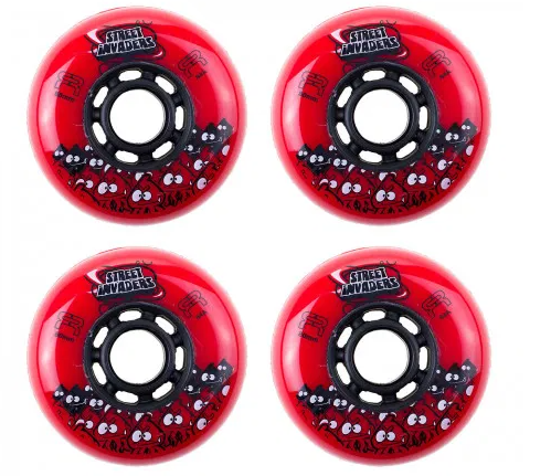 STREET INVADERS WHEEL 80/84A RED