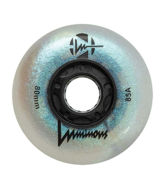 LUMINOUS - LED WHEELS - 80mm/85A - BLACK PEARL