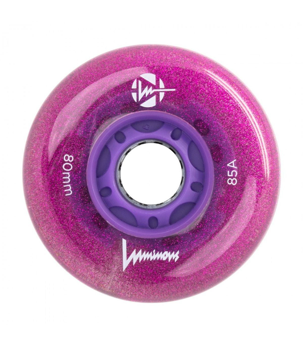 LUMINOUS - LED WHEEL - 80mm/85A - PURPLE HAZE