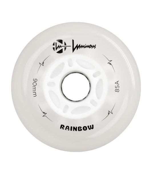LUMINOUS - LED WHEELS - 80mm/85A - RAINBOW - x4