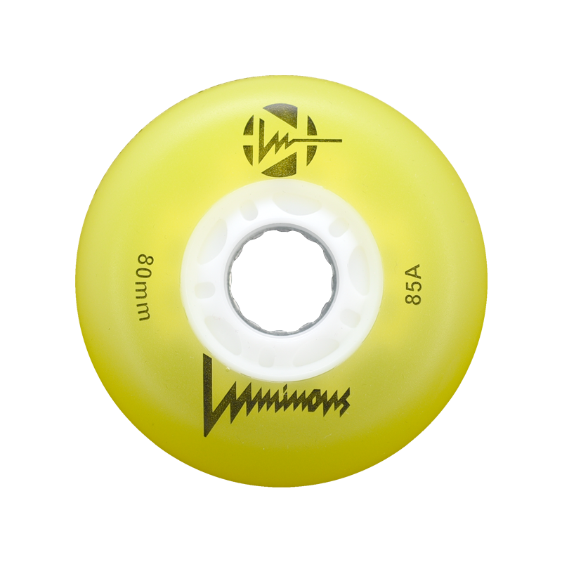 LUMINOUS - LED WHEEL - YELLOW - 80mm/85A