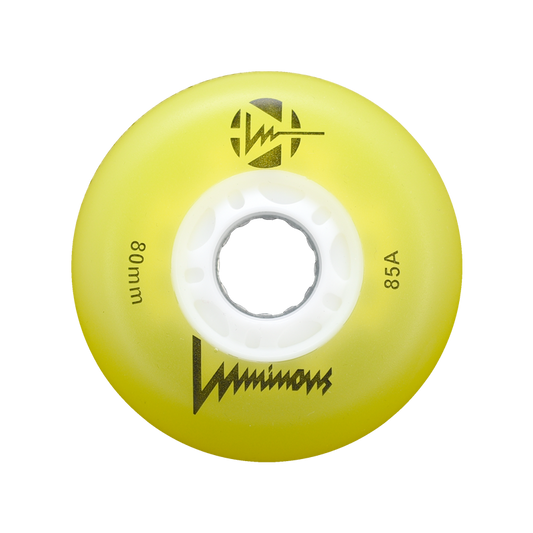 LUMINOUS - LED WHEEL - YELLOW - 80mm/85A