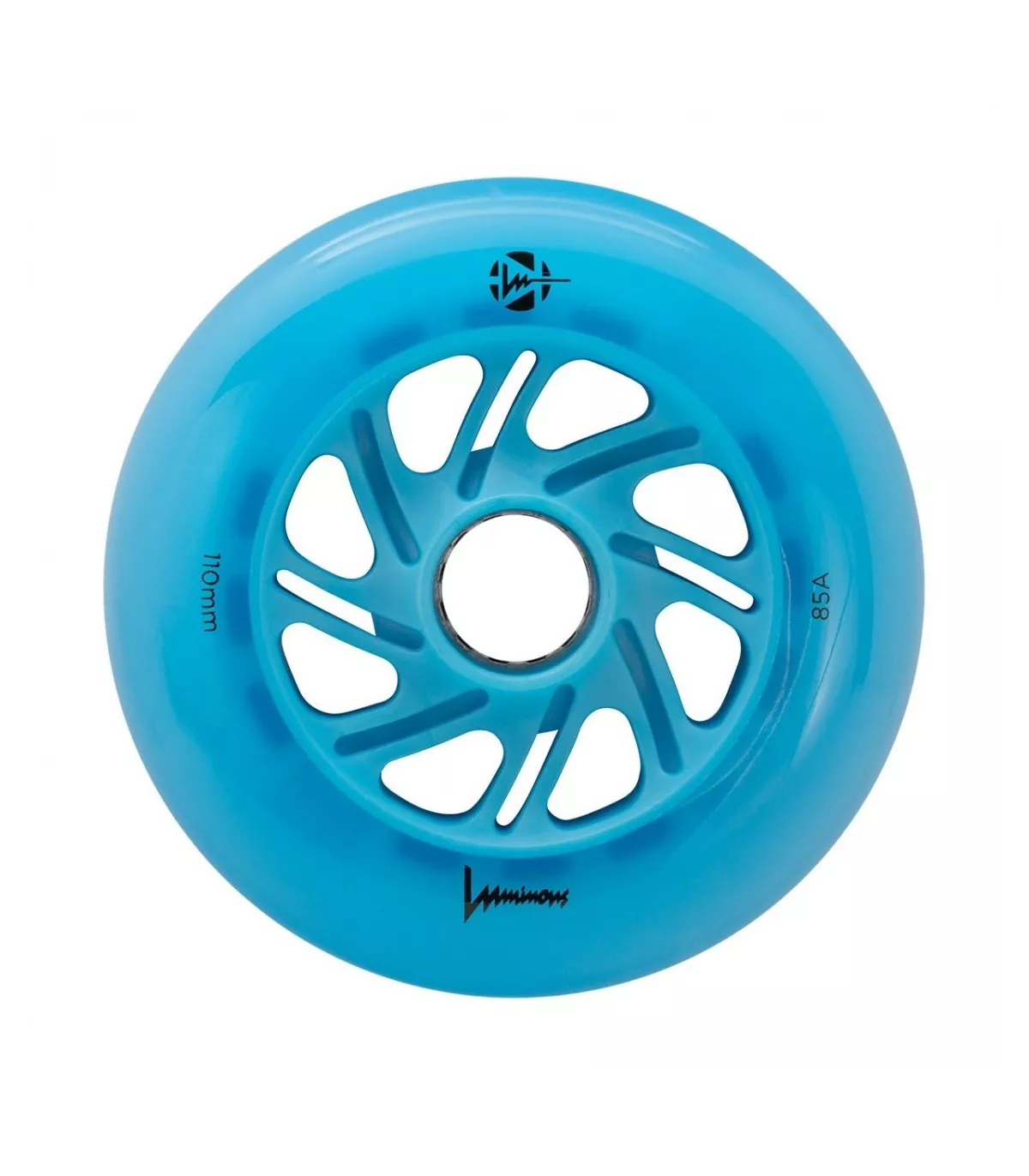 LUMINOUS - LED WHEEL - 110mm/85A - BLUE OCEAN GLOW
