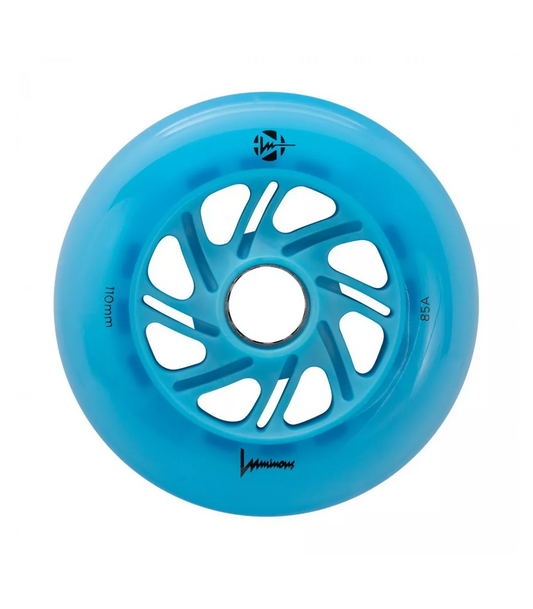 LUMINOUS - LED WHEEL - 110mm/85A - BLUE OCEAN GLOW