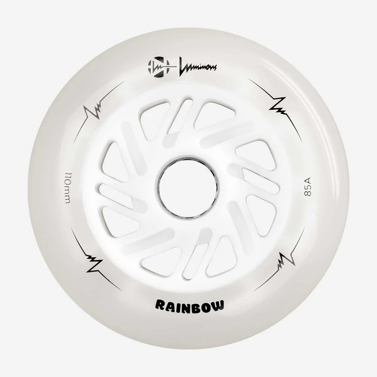 LUMINOUS - LED WHEEL - WHITE/GLOW -110mm/85A- x3