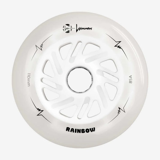 LUMINOUS - LED WHEEL - WHITE/GLOW -110mm/85A- x3