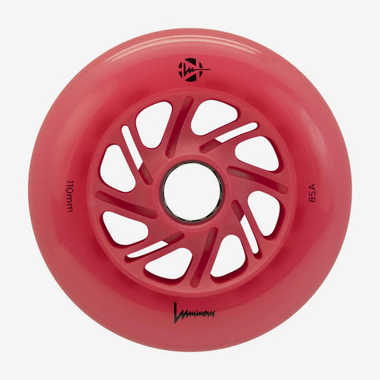 LUMINOUS - LED WHEELS - 110mm/85A - RED RED - x3