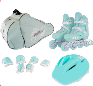 Sweet Rocket Azul con Protecciones