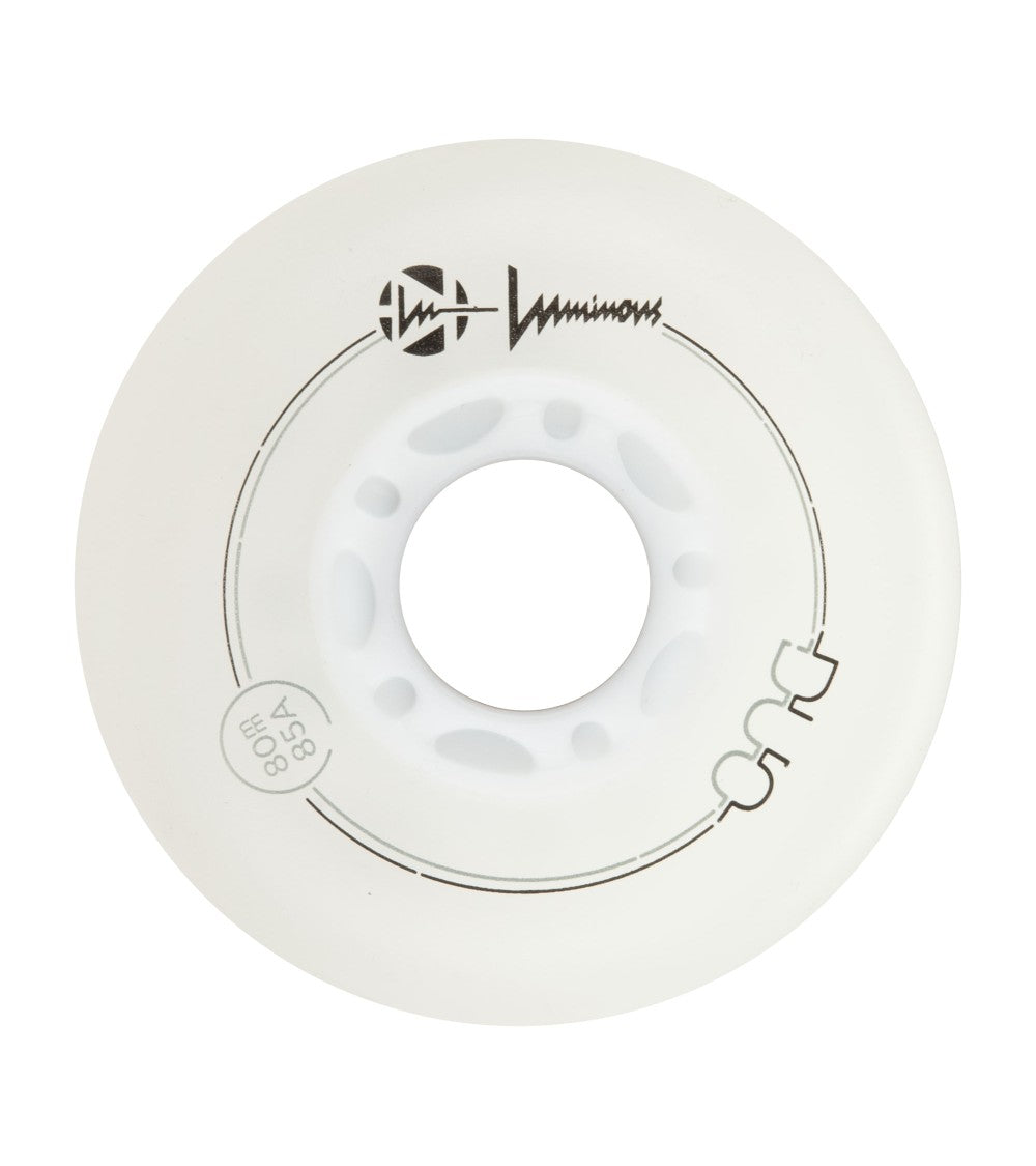 RUEDAS LUMINOUS DUO LED WHITE/WHITE