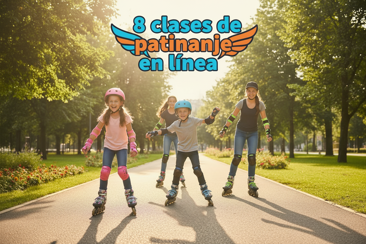Paquete 8 Clases de Patinaje