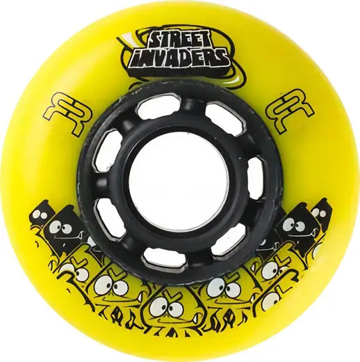 STREET INVADERS WHEEL 80/84A - YELLOW x4