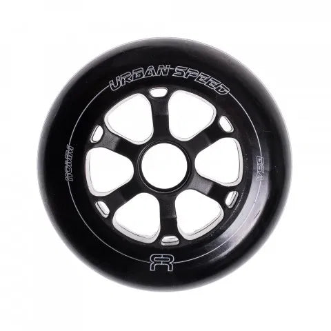 URBAN SPEED WHEELS 110mm/88A BLACK  x6