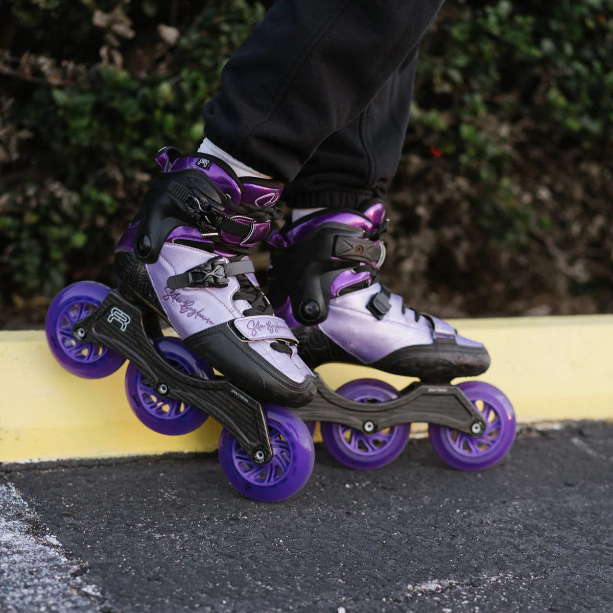 LUMINOUS - LED WHEELS - 110mm/85A - PURPLE - x3
